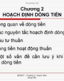 HOẠCH ĐỊNH DÒNG TIỀN