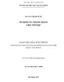 Luận văn Thạc sĩ Kỹ thuật: Ổn định của thanh thẳng chịu uốn dọc