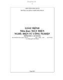 Giáo trình Máy điện (Ngành: Điện tử công nghiệp - Cao đẳng) - Trường Cao đẳng nghề Ninh Thuận