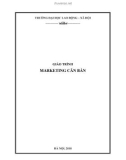 Giáo trình Marketing căn bản: Phần 1 - PGS. TS Trần Văn Hoè