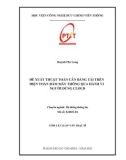 Tóm tắt Luận văn Thạc sĩ Kỹ thuật: Đề xuất thuật toán cân bằng tải trên điện toán đám mây thông qua hành vi người dùng Cloud