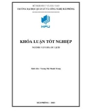 Khóa luận tốt nghiệp: Thực trạng và giải pháp khai thác văn hóa ẩm thực Hải Phòng phục vụ hoạt động du lịch