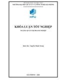 Khóa luận tốt nghiệp: Thực trạng và giải pháp mở rộng thị trường tại Công ty TNHH Thương mại và Xây dựng Ngọc Thảo Nguyên