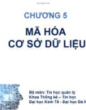 Bài giảng An toàn và bảo mật hệ thống thông tin: Chương 5