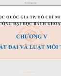 Bài giảng Pháp luật đại cương - Chương 5: Luật đất đai và luật môi trường