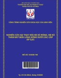 Đề tài nghiên cứu khoa học: Nghiên cứu sự thay đổi hệ số rỗng, hệ số thấm đất bùn lòng sông dưới các cấp áp lực