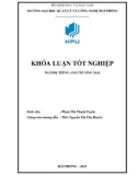 Graduation thesis: A study on the difficulties of the second-year English majors in learning listening skill at HaiPhong University of Management and Technology and suggested solutions to improve