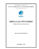 Graduation thesis: A study on the impacts of the part-time jobs on English-majored student's language learning at Hai Phong Management and Technology