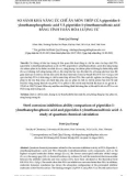 So sánh khả năng ức chế ăn mòn thép của piperidin-1- ylmethanephosphonic acid và piperidin-1-ylmethanesulfonic acid bằng tính toán hóa lượng tử