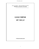 Giáo trình Mỹ thuật - Trường Cao đẳng Y Hà Nội