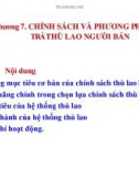 Bài giảng Quản trị lực lượng bán hàng: Chương 7 - ThS. Nguyễn Như Phương Anh