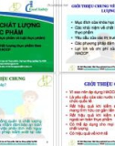 Bài giảng Quản trị chất lượng thực phẩm: Chương 4 - Bùi Hồng Quân