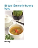 Bí đao tiềm canh thượng hạng