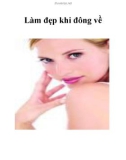 Làm đẹp khi đông về