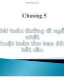 Bài giảng Lý thuyết đồ thị: Chương 5 - ThS. Trần Quốc Việt