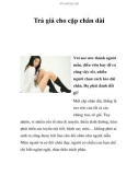 Trả giá cho cặp chân dài