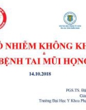 Bài giảng Ô nhiễm không khí và bệnh tai mũi họng