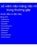 Bài giảng chẩn đoán và điều trị Viêm màng não part 10