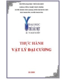 Giáo trình thực hành Vật lý đại cương - Trường ĐH Thủ Dầu Một