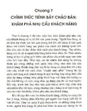 Bán hàng cá nhân nghệ thuật: Phần 2