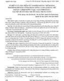 Nghiên cứu đặc điểm xét nghiệm kháng thể kháng Phospholipid bao gồm kháng đông Lupus, kháng thể kháng Cardiolipin và β2 – Glycoprotein 1 tại viện Huyết học Truyền máu Trung ương