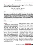 Chemical composition and antioxidant properties of ivy gourd (Coccinia grandis) wines prepared with different pretreatment techniques