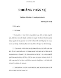 CHOÁNG PHẢN VỆ Tên khác : Sốc phản vệ ( anaphylactic shock)