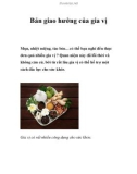 Bản giao hưởng của gia vị