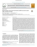 Heparinization of the bovine pericardial scaffold by layer-by-layer (LBL) assembly technique