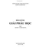 Bài giảng Giải phẫu học (Tập 2)