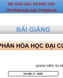 Bài giảng Hoá học đại cương: Chương 4 - Trường ĐH Phenikaa