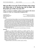 Hiệu quả điều trị của một số phác đồ kháng sinh sử dụng trên bệnh nhân có vết thương mạn tính tại Bệnh viện Bỏng Quốc gia Lê Hữu Trác năm 2019