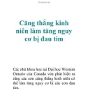 Căng thẳng kinh niên làm tăng nguy cơ bị đau tim