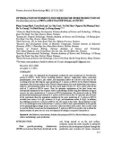 Optimization of fermentation medium for spore production of Paenibacillus polymyxa IN937a and its antifungal activity