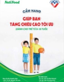 Cẩm nang giúp bạn tăng chiều cao tối ưu (Dành cho trẻ từ 8-18 tuổi)