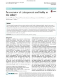 An overview of osteoporosis and frailty in the elderly