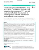 Barrett's oESophagus trial 3 (BEST3): Study protocol for a randomised controlled trial comparing the Cytosponge-TFF3 test with usual care to facilitate the diagnosis of oesophageal pre-cancer in primary care patients with chronic acid reflux