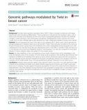 Genomic pathways modulated by Twist in breast cancer