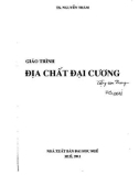 Giáo trình Địa chất đại cương: Phần 1 - TS. Nguyễn Thám