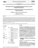 Hiện tượng hỗn loạn trong hệ thống phát điện sức gió dùng máy phát không đồng bộ nguồn kép