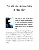 Nỗi khổ của các ông chồng đi tập bắn