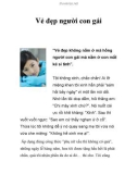 Vẻ đẹp người con gái