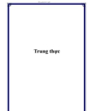 Trung thực