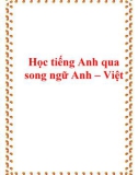 Học tiếng Anh qua song ngữ Anh – Việt