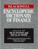 The Blackwell Encyclopedic Dictionary of Finance