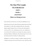 The Man Who Laughs VICTOR HUGO PART 2 BOOK 1 CHAPTER 9