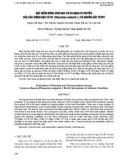 Đặc điểm nông sinh học và đa dạng di truyền của các giống đậu cô ve (Phaseolus vulgaris L.) có nguồn gốc từ Mỹ