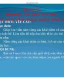 Bài giảng Chương 1: Cấu trúc vật liệu