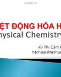 Bài giảng Nhiệt động hoá học: Chương 12 - Hồ Thị Cẩm Hoài