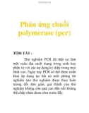 Phản ứng chuỗi polymerase (pcr)